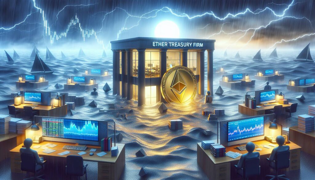 Ether treasury firm shows resilience despite financial losses