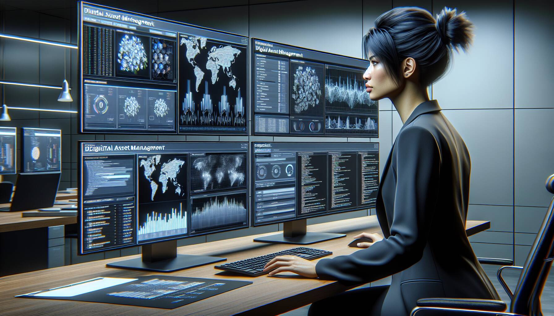 Human intervention in digital asset management