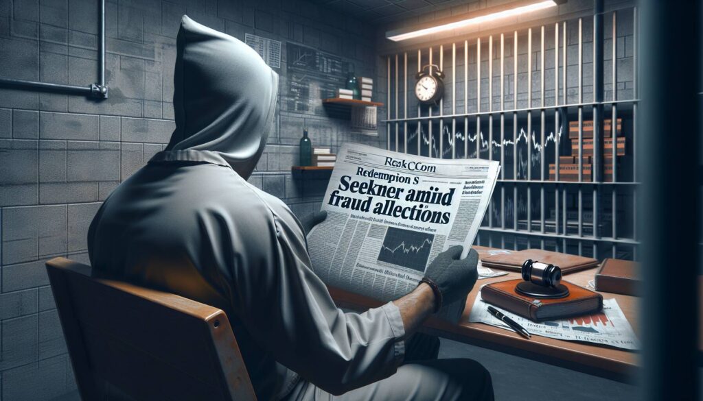 Incarcerated exchange leader seeks redemption amid fraud allegations