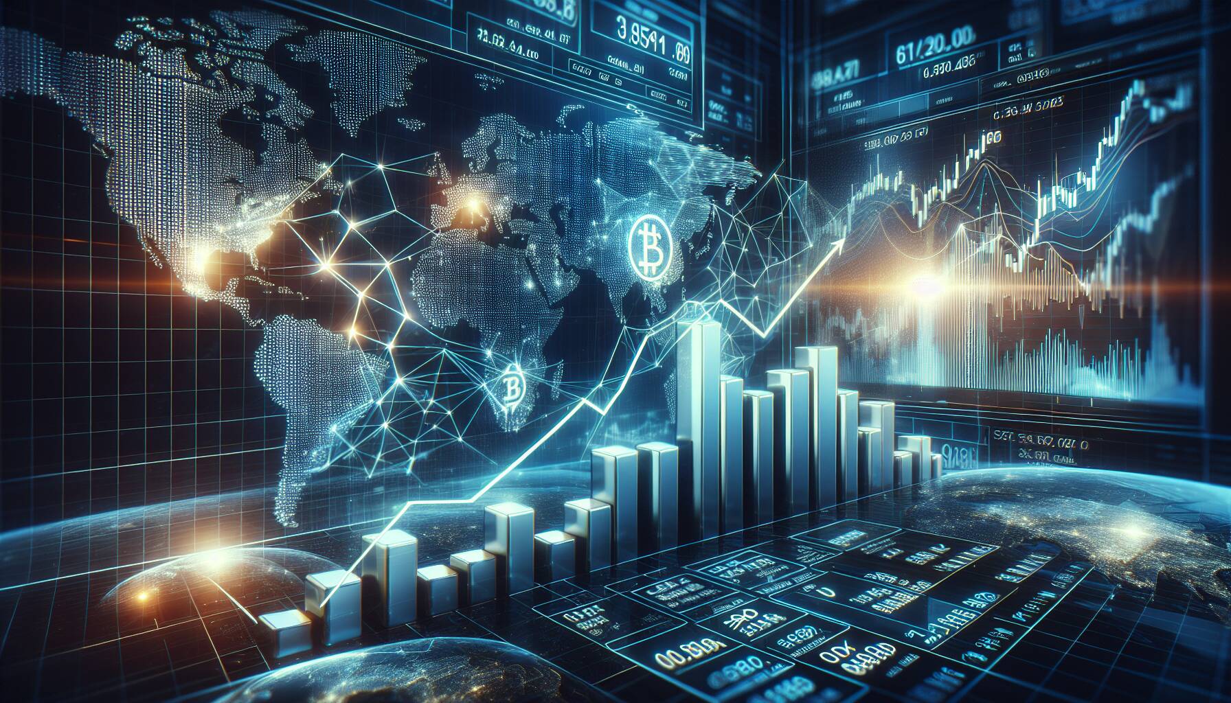 Market dynamics driving cryptocurrency growth amid economic changes