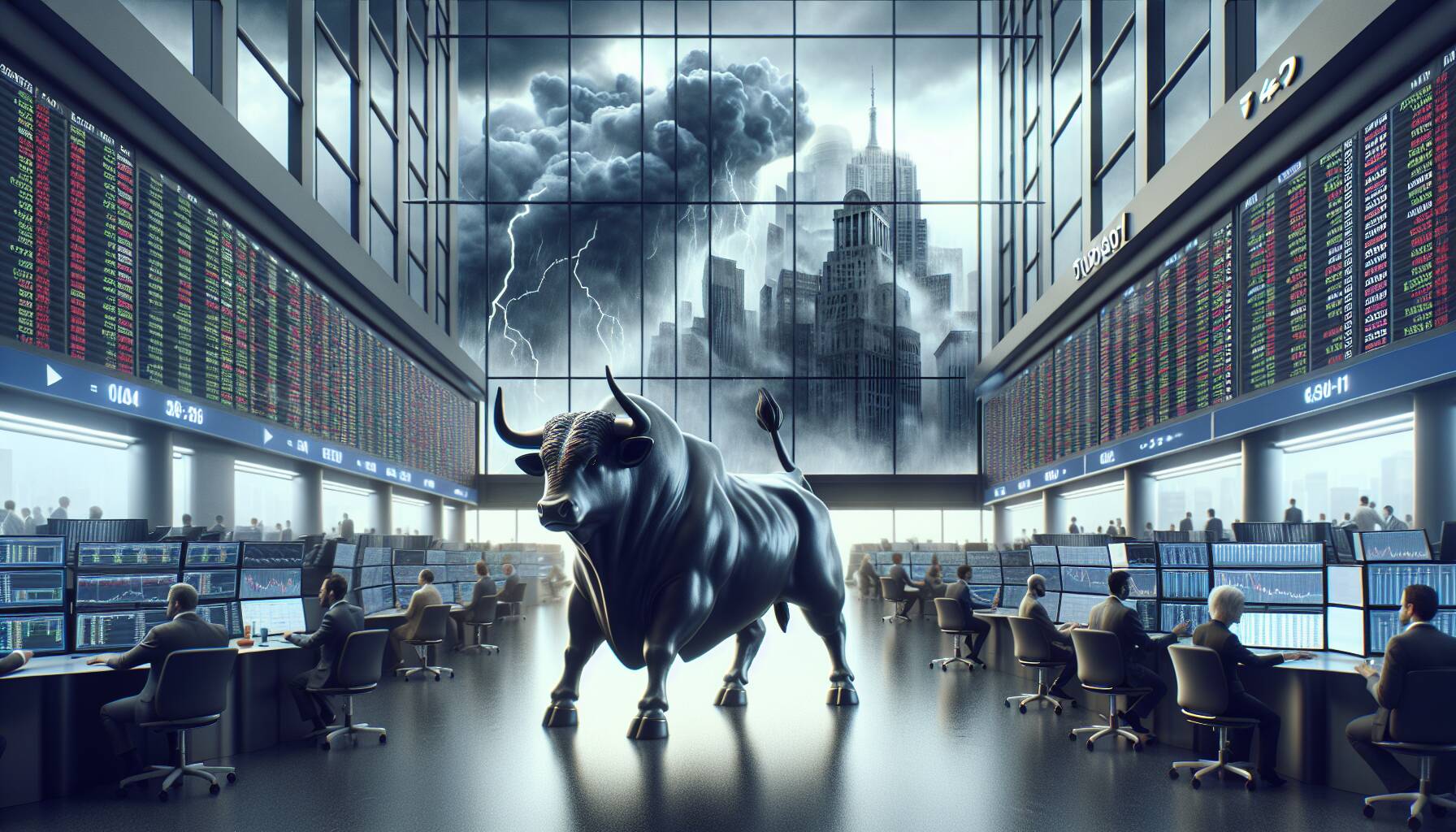 Market resilience amidst crypto fluctuations
