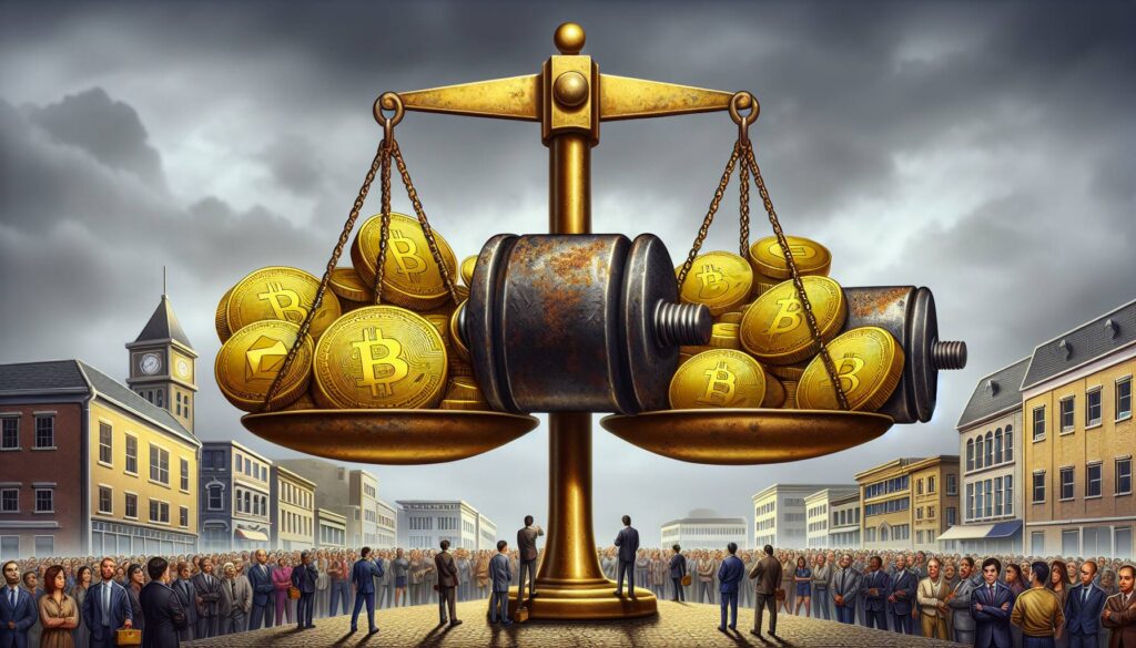 Market shifts reveal risk-off sentiment in cryptocurrency trading