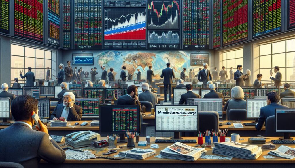 Prediction markets surge amid Iran tensions