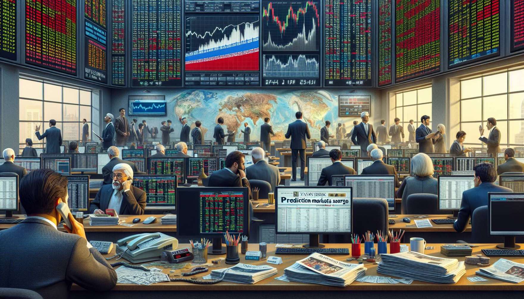 Prediction markets surge amid Iran tensions