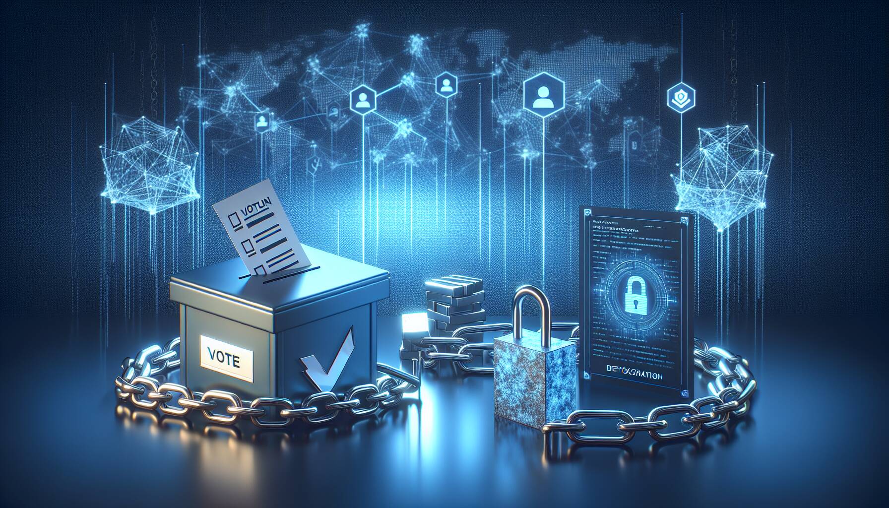 Revolutionizing voting security with blockchain technology