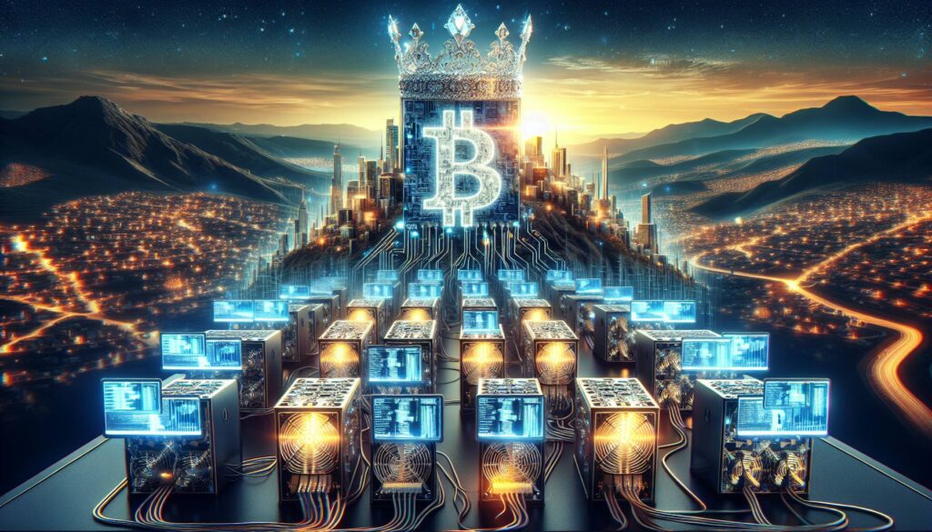 Royal family-backed bitcoin mining operations disrupt cryptocurrency landscape