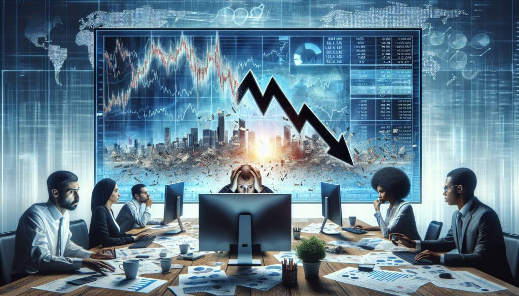 RSI drop signals market strain
