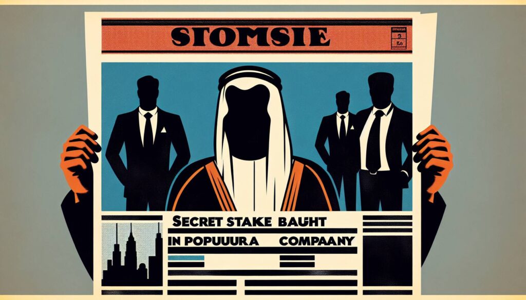 Spy Sheikh Bought Secret Stake in Trump Company - The Wall Street Journal