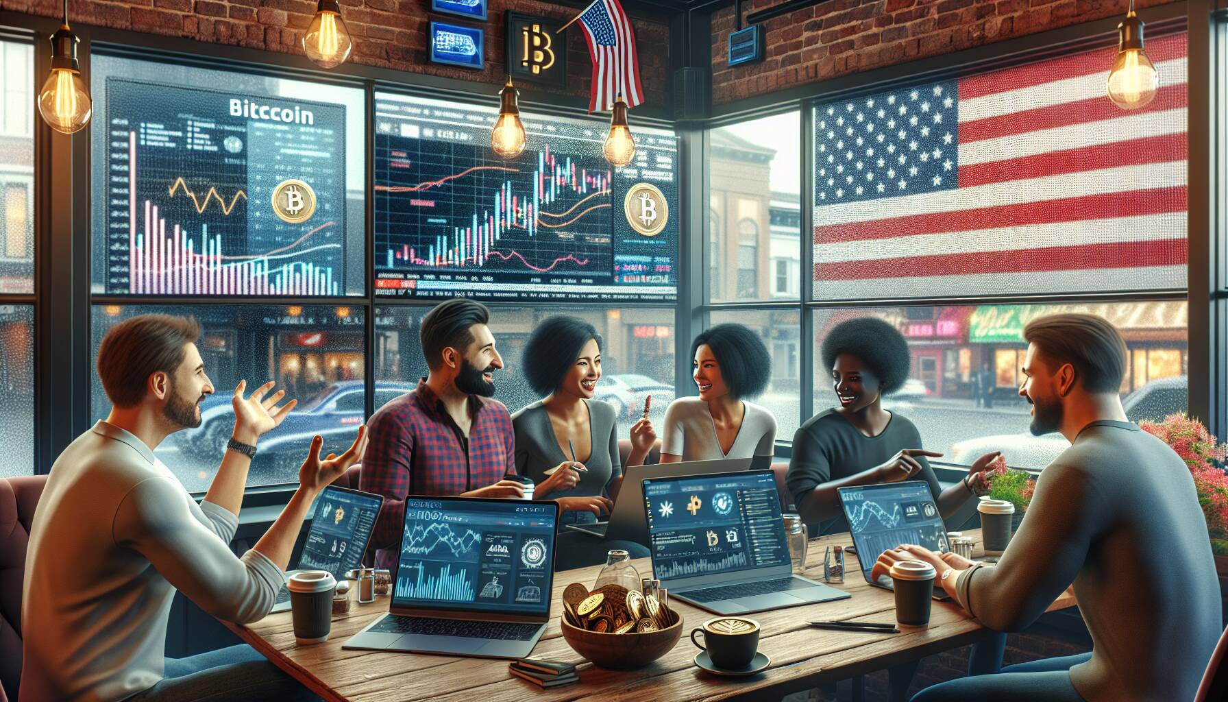 Surge in cryptocurrency interest in the U.S.