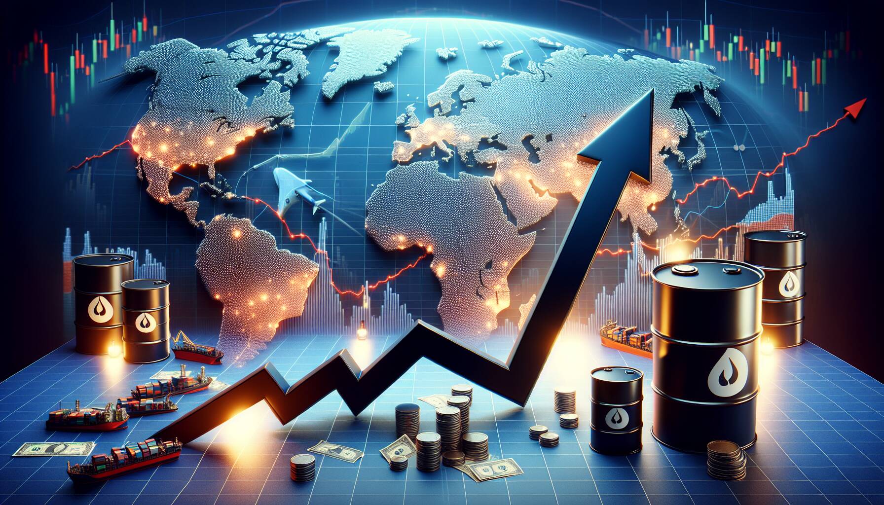 Surge in oil-linked futures driven by geopolitical tensions