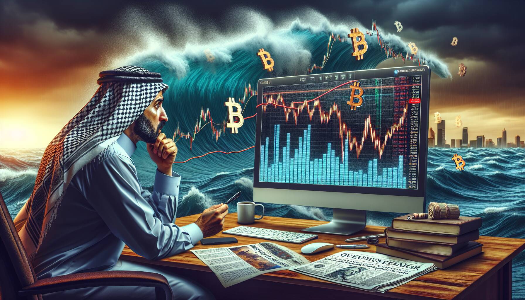 Surge in options trading amid bitcoin market turmoil
