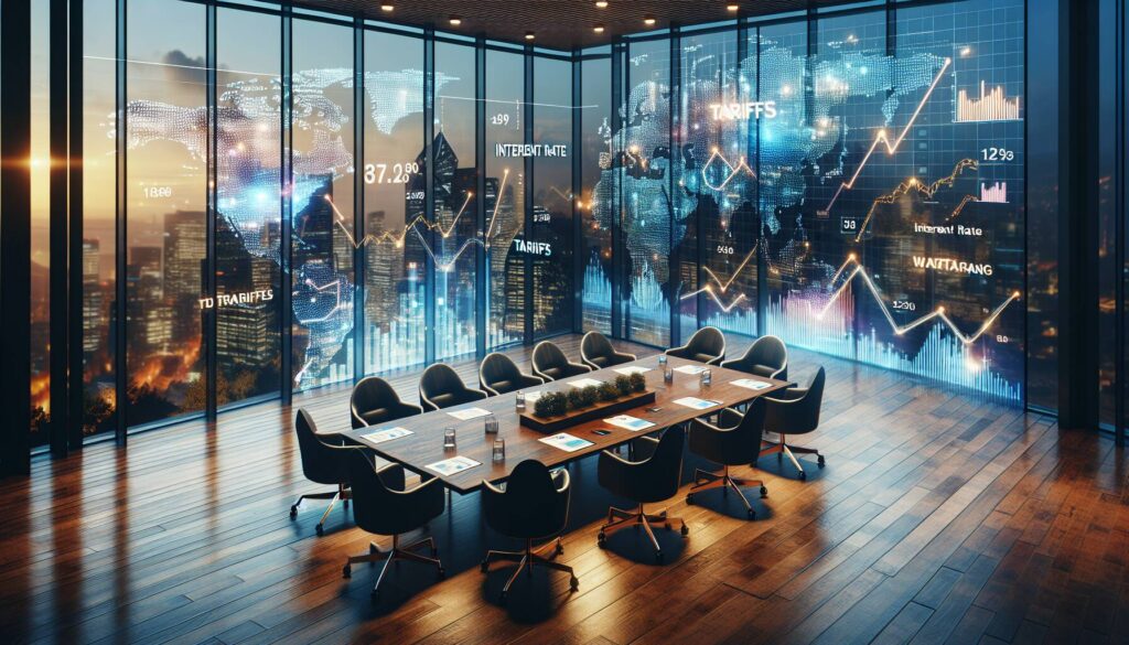 Tariff talks and their impact on interest rates