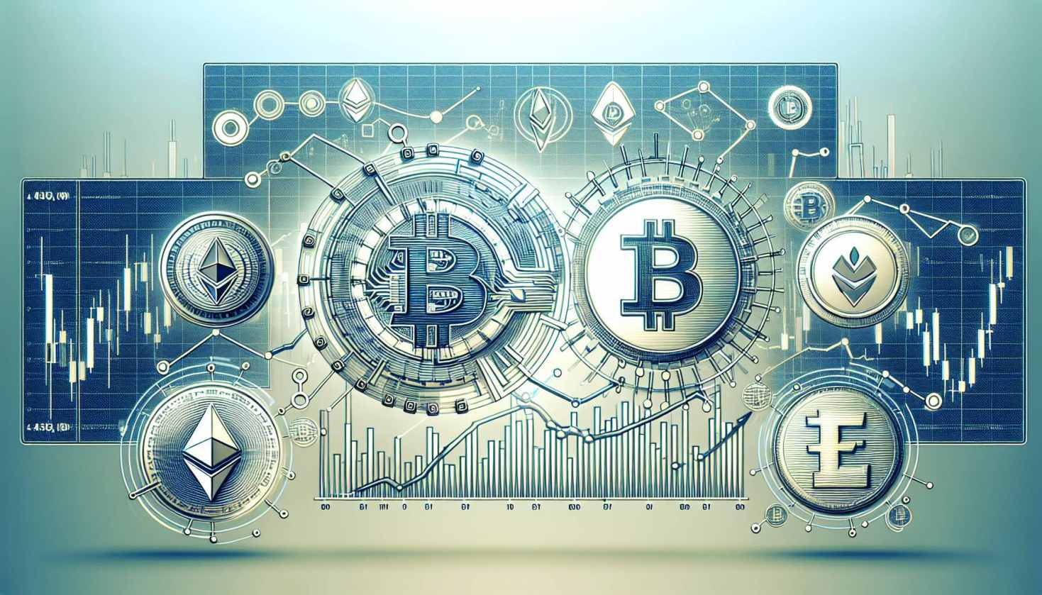 Technical analysis of compression setup in cryptocurrency market