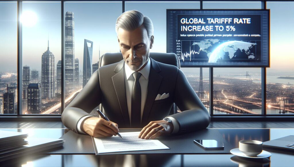 Trump increases global tariff rate to 15%