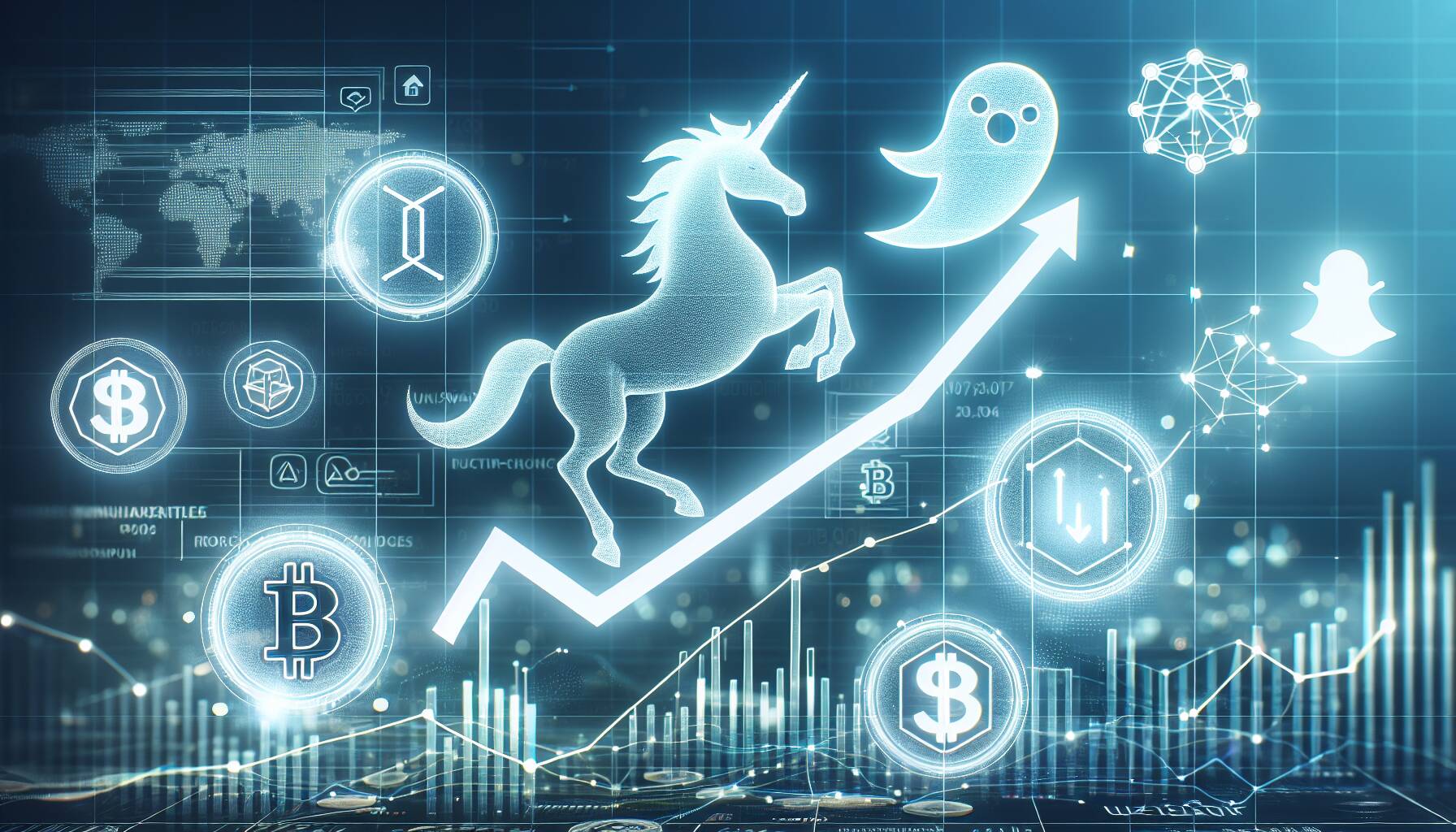 Uniswap and Aave lead growth in decentralized finance