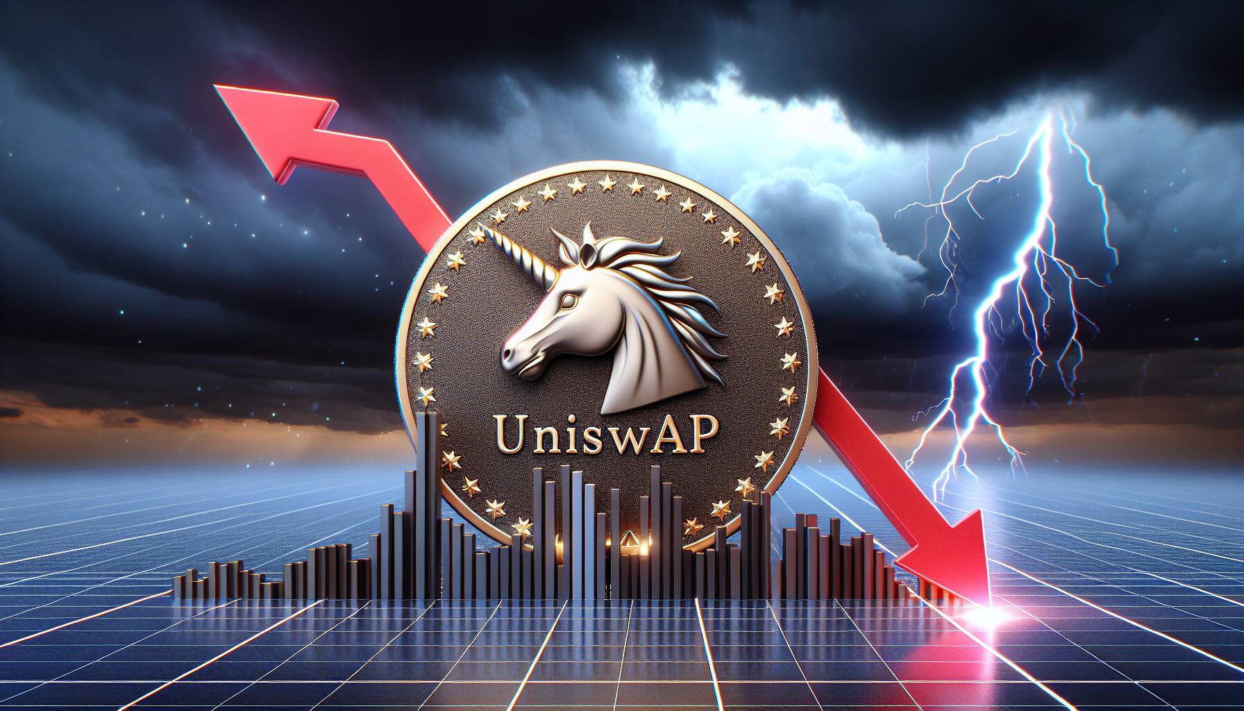 Uniswap faces challenges amid market decline
