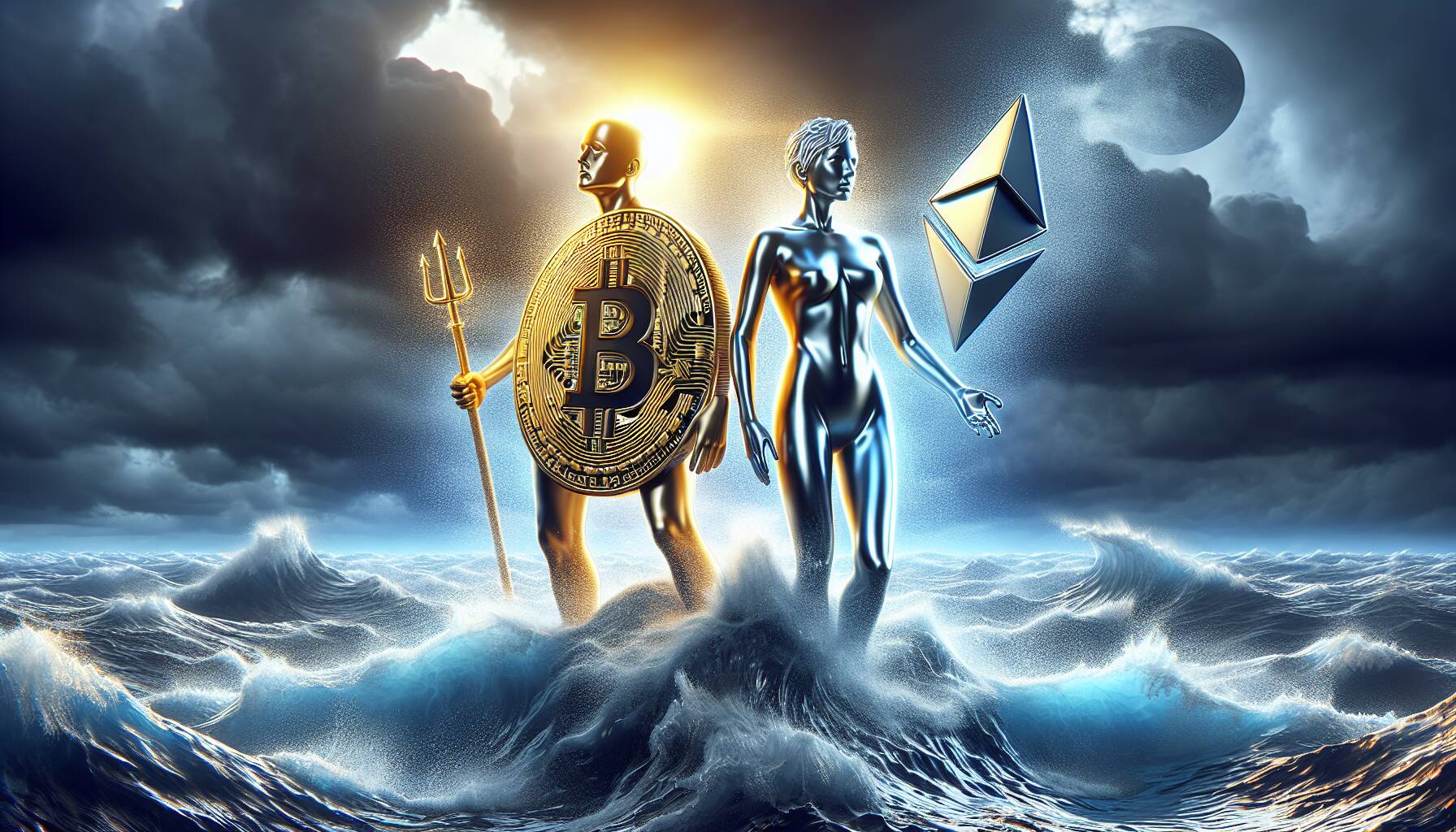 Bitcoin and ether face challenges amid economic shifts
