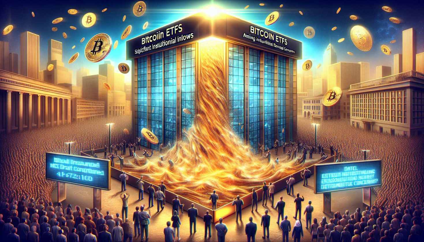 Bitcoin ETFs see significant institutional inflows amid demand concerns