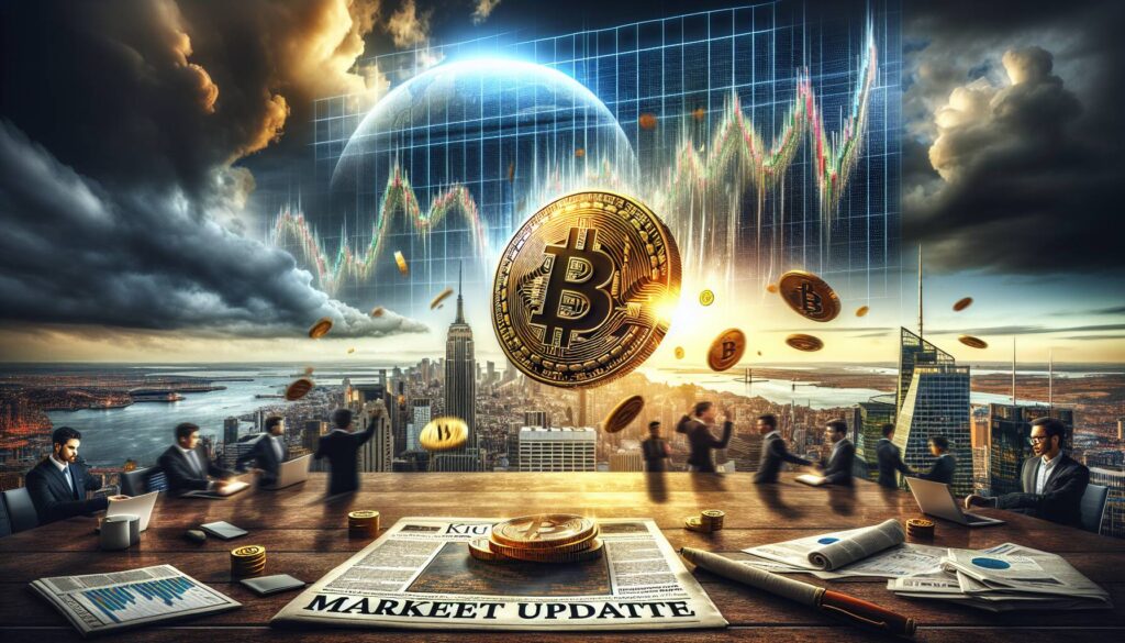 Bitcoin price update reflects market volatility
