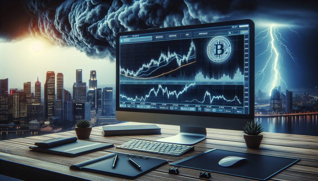 Bitcoin's critical resistance level and market uncertainty