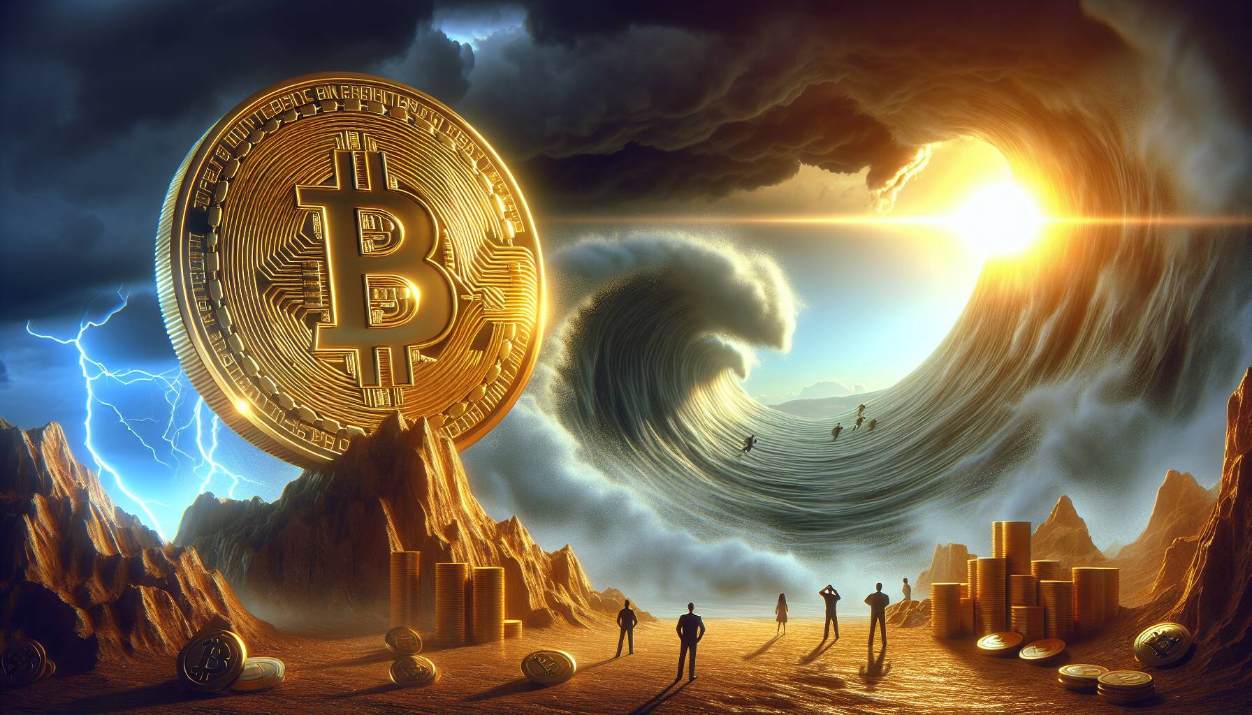 Bitcoin's rise as a safe haven in uncertain times
