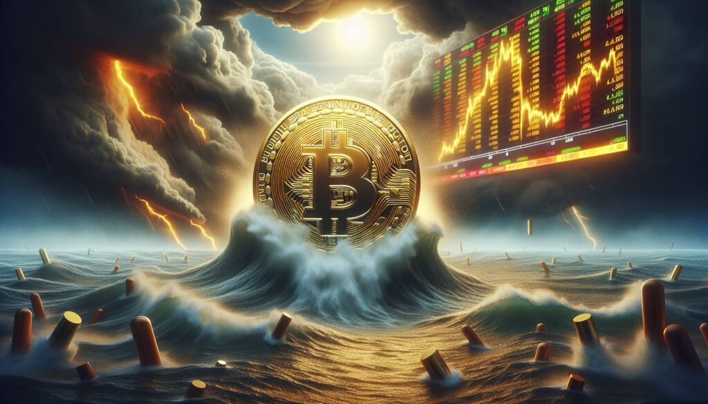 Bitcoin's stability amidst market turmoil