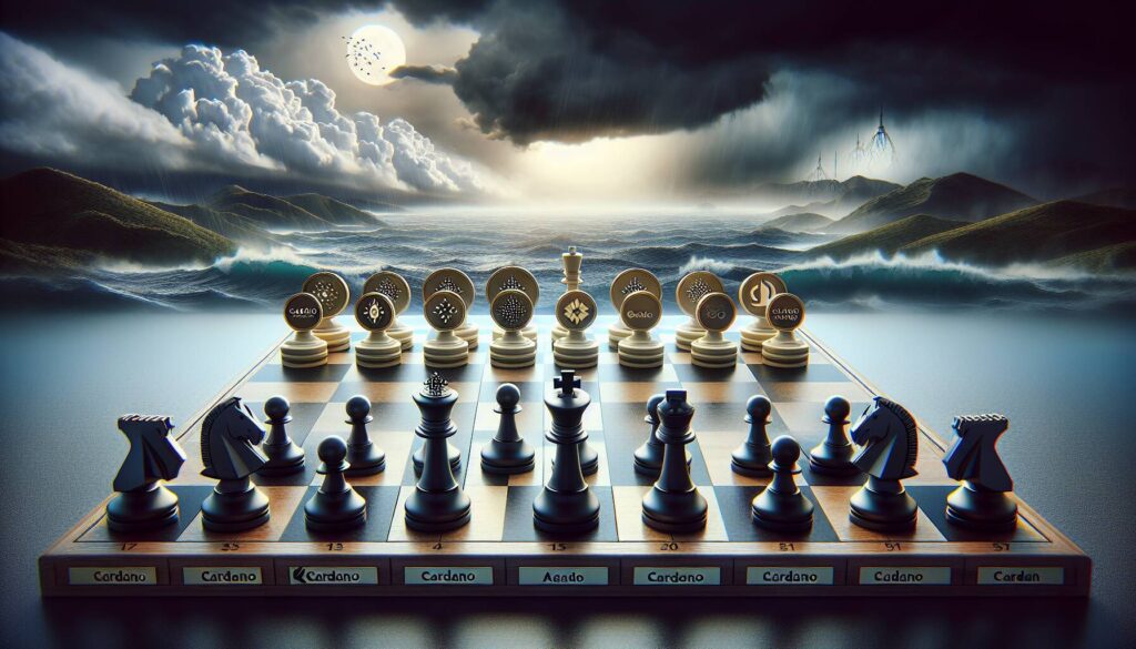 Cardano and Aave face market challenges