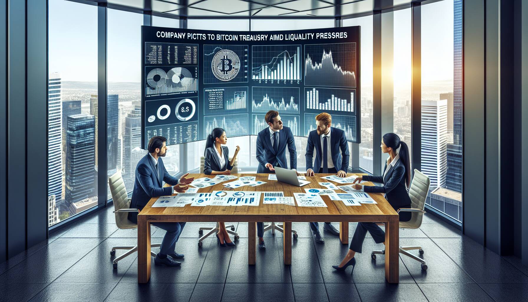 Company pivots to bitcoin treasury amid liquidity pressures