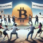 Crypto conflict over funding and transparency