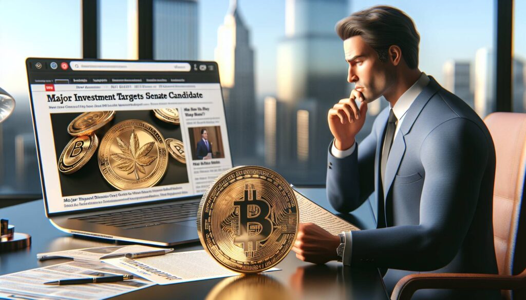 Crypto PAC targets Senate candidate with major investment