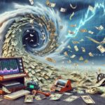 Decline of dollar-linked token holdings amidst currency volatility