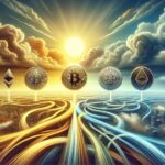 Divergence of cryptocurrency markets