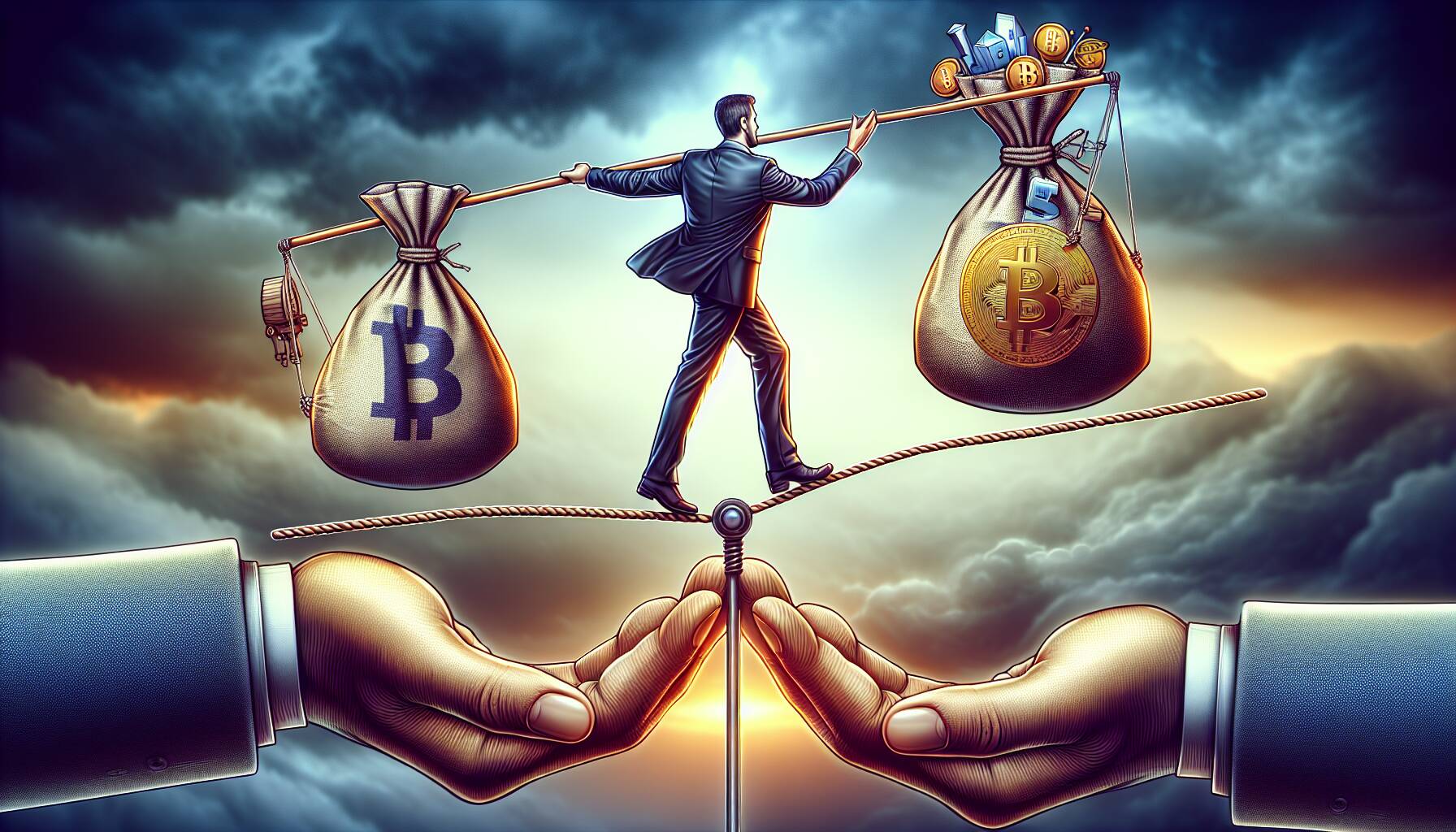 Economic turbulence and its effects on bitcoin and risk assets