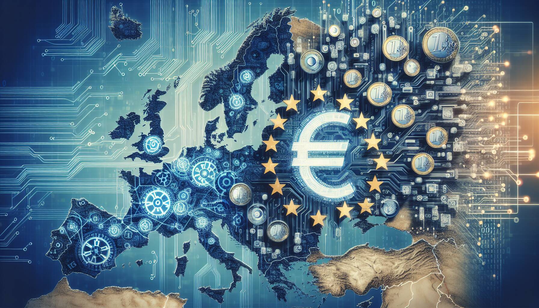Europe's initiative for a digital euro on blockchain