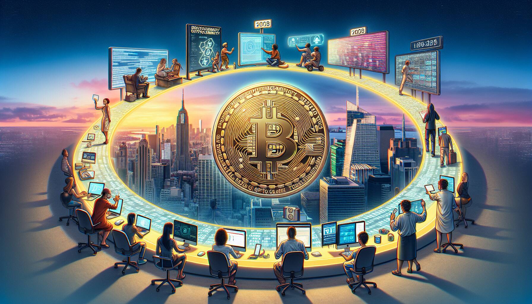 Evolution of cryptocurrency towards mainstream acceptance