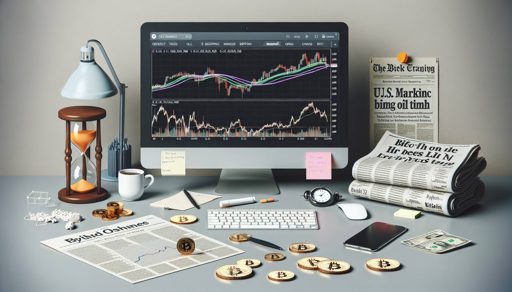Impact of oil prices on U.S. markets and Bitcoin's performance