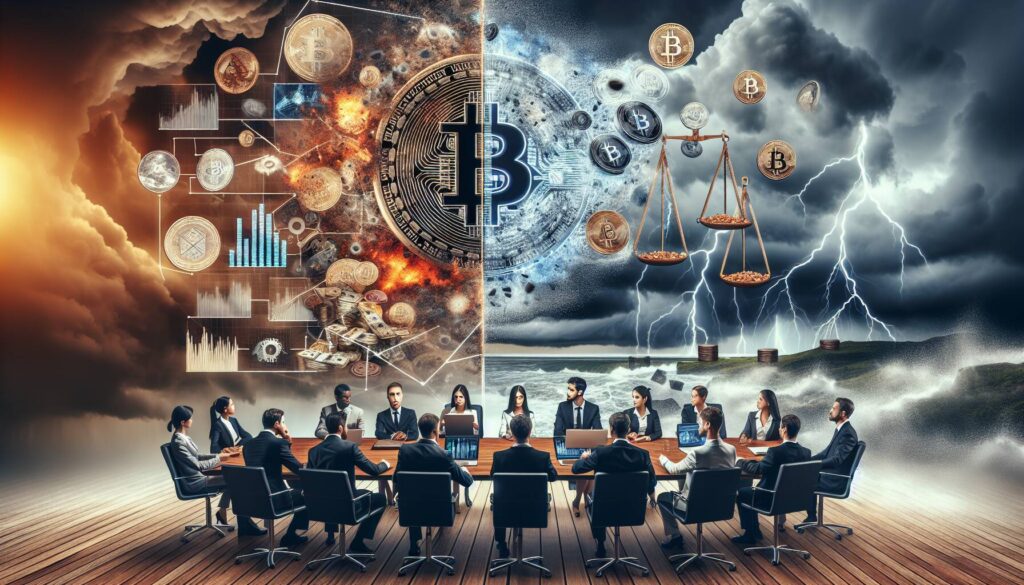 Institutional interest and macroeconomic challenges in cryptocurrency
