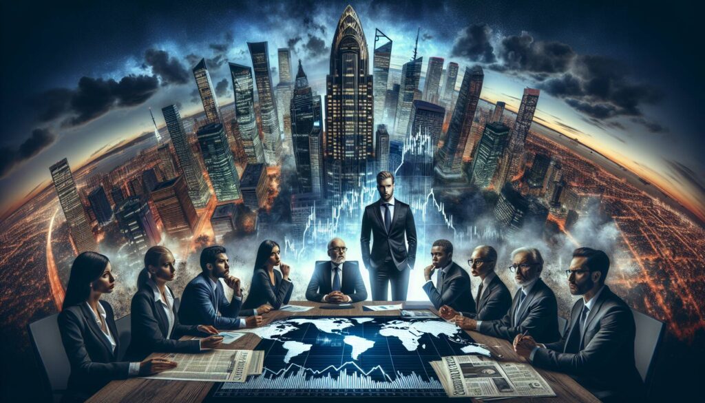 Investor caution amid geopolitical tensions