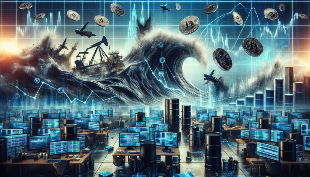 Liquidation wave in tokenized crude oil futures