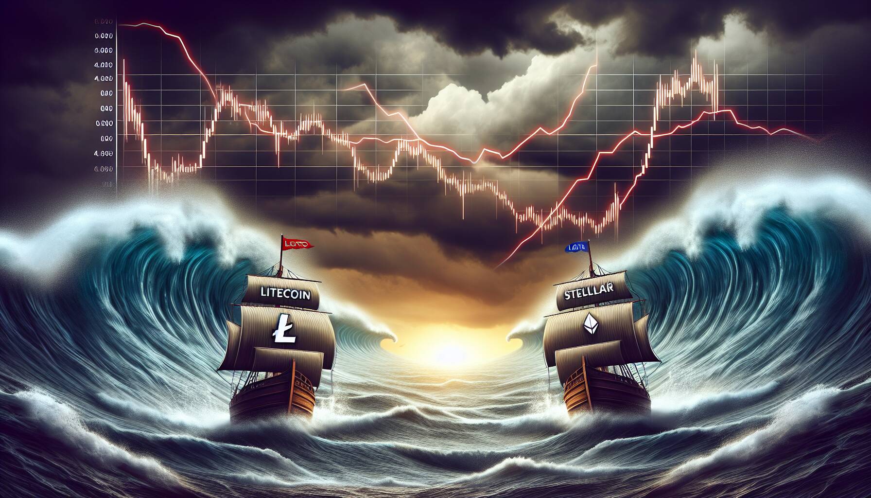 Litecoin and Stellar face challenges in the crypto market