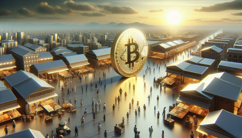 Market dynamics of bitcoin and the rise of ai tokens