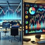 Market volatility in cryptocurrency and stocks