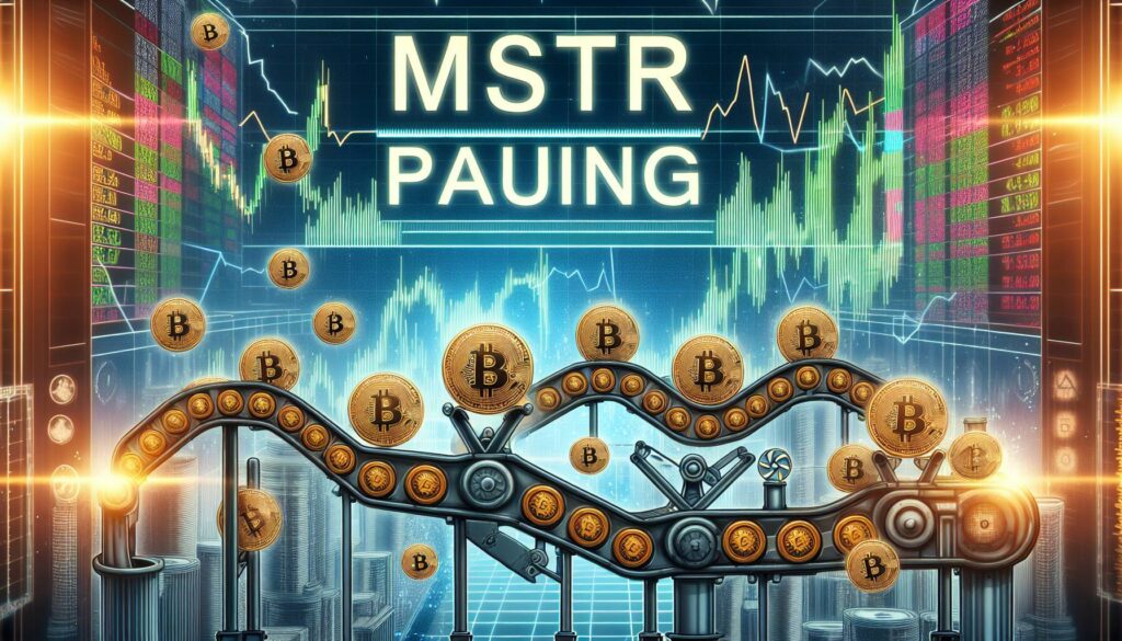 MSTR Halts Bitcoin Accumulation Amidst Market Turbulence