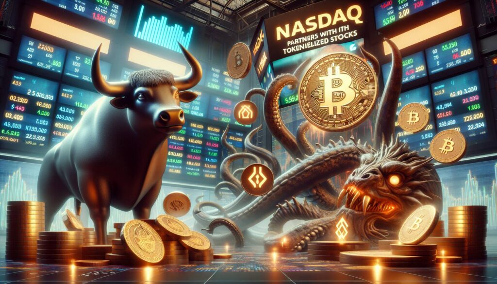 Nasdaq partners with Kraken to introduce tokenized stocks