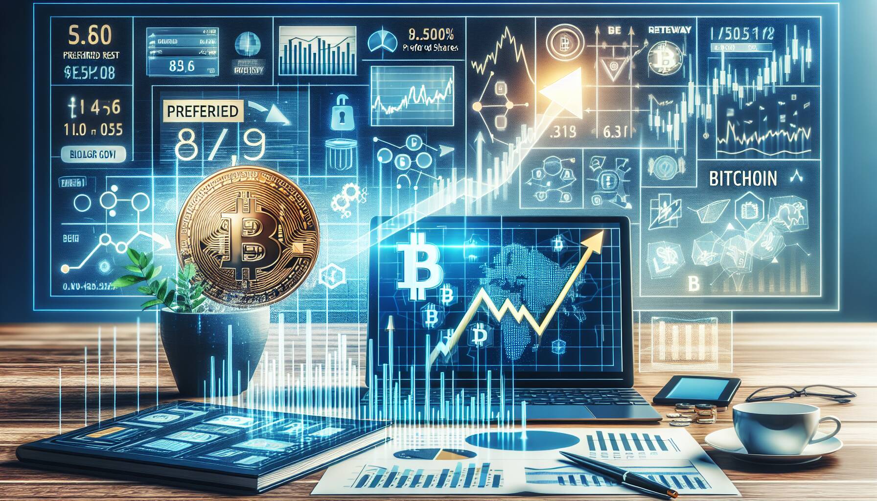 Preferred shares recovery supports bitcoin investment strategies