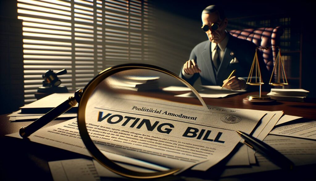 Presidential priorities shift focus to voting bill