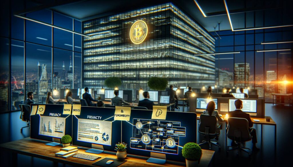 Privacy and fungibility concerns in corporate Bitcoin strategies