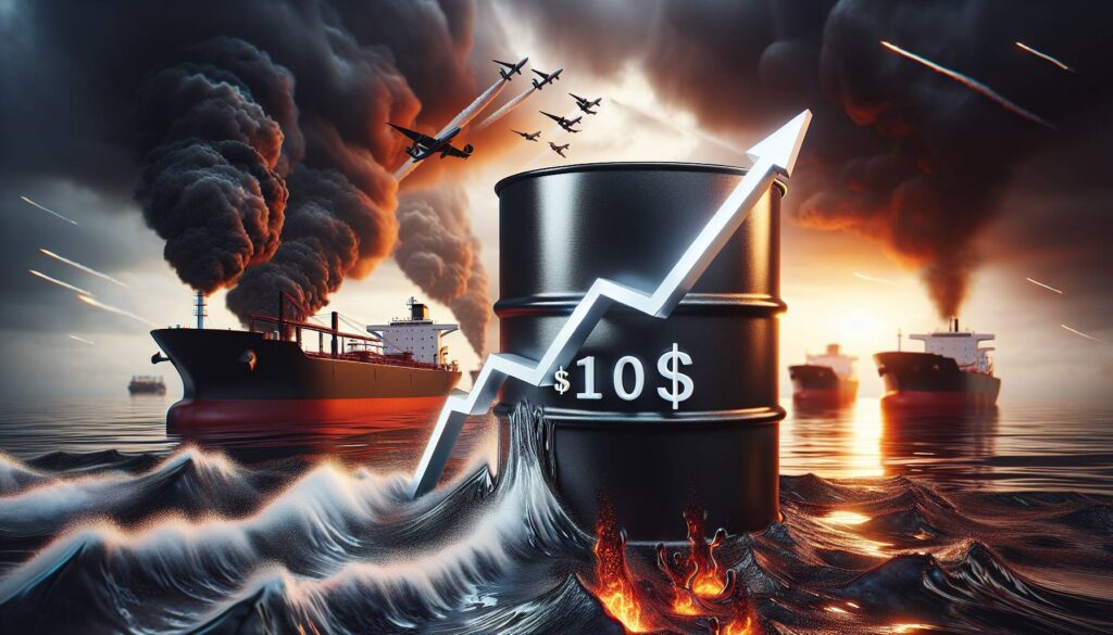 Surge in oil prices follows tanker attacks