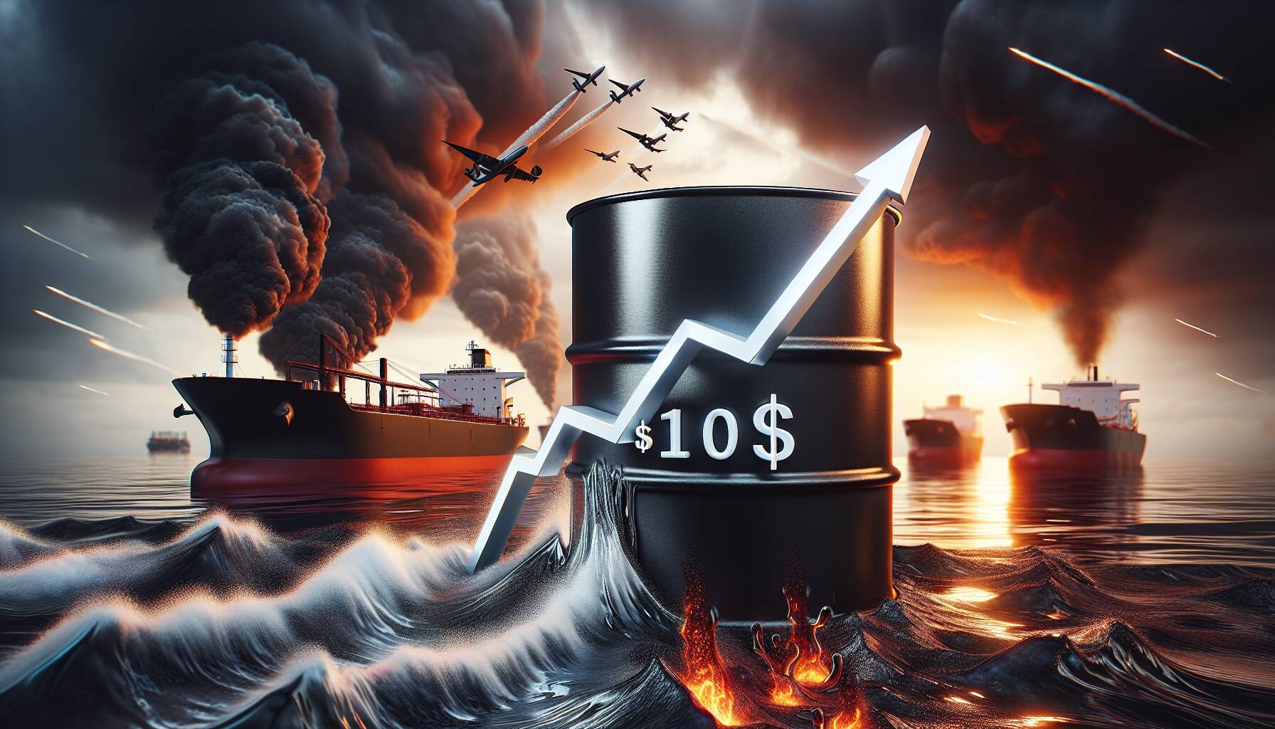 Surge in oil prices follows tanker attacks