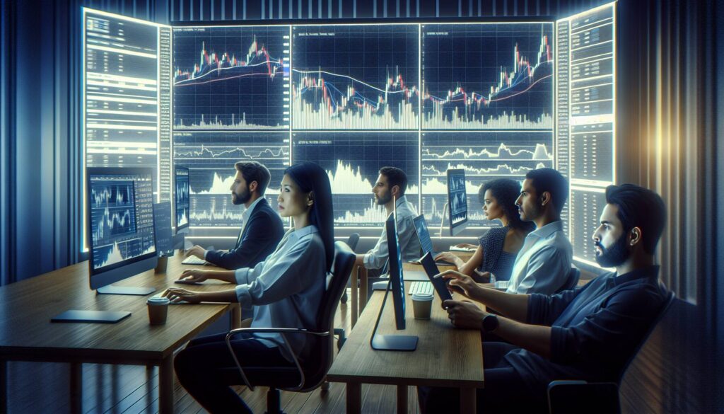 Traders monitor key support and resistance levels in cryptocurrency